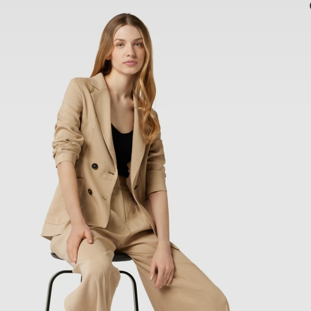 Marc Cain Tan Blazer Size 10